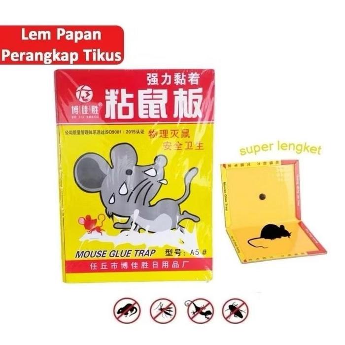 Lem Papan Perangkap Tikus Perangkap Lem Tikus Super Lengket Lem Tikus Lem Kecoa Siap Pakai SUPER LEN
