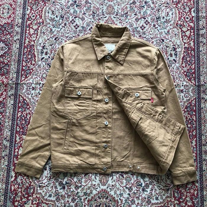 Jaket The story type 2 denim jacket  vintage trucker type 2 jeans jacket i437