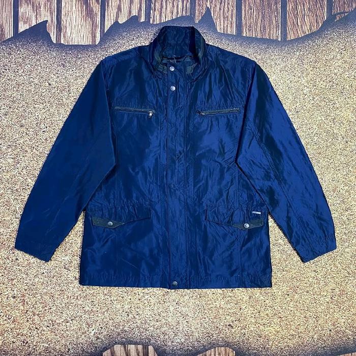 work jaket parka multi pocket PAT navy jaket outdoor banyak saku motoran casual murah bagus size L f