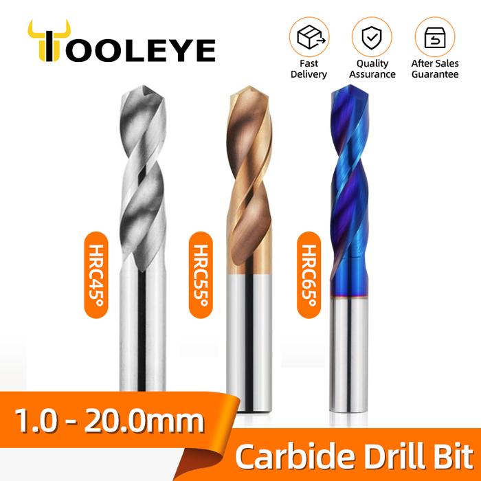 Tooleye Mata Bor Karbida Bor Logam Keras Mata Bor Baja Tungsten Putar