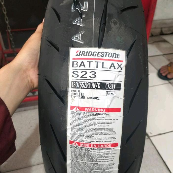 BAN LUAR BATTLAX BRIDGESTONE S 21 UKURAN 180/55-17 S21