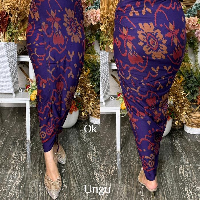 Kamen rayon motif endek // Kamen Rayon