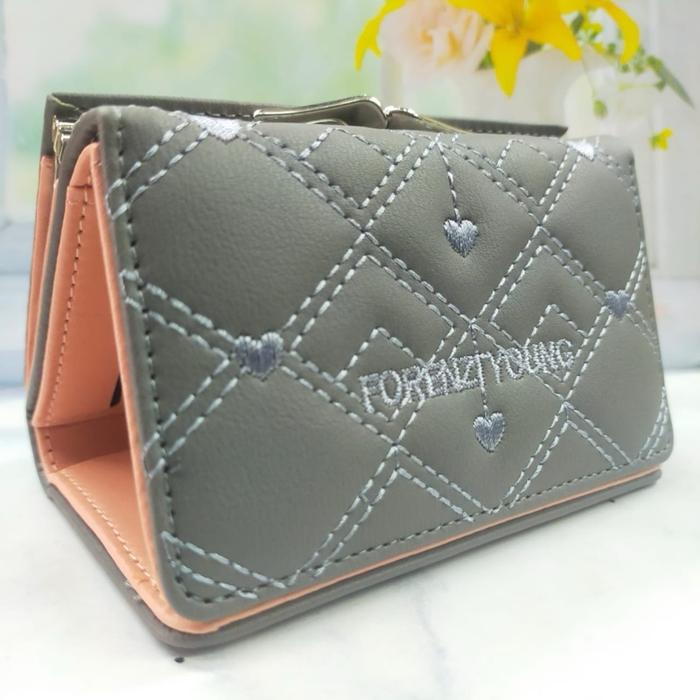 Dompet Lipat Wanita Forever Young ukuran sedang / Dompet Behel sedang