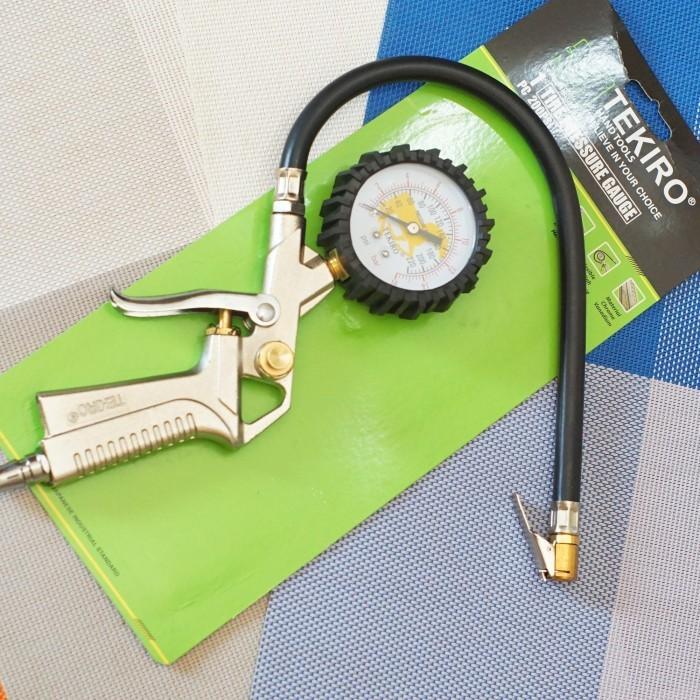 Inflator Tekiro Atau Tire Inflator Atau Isian Angin Dan Pengukur Tekanan Angin Ban