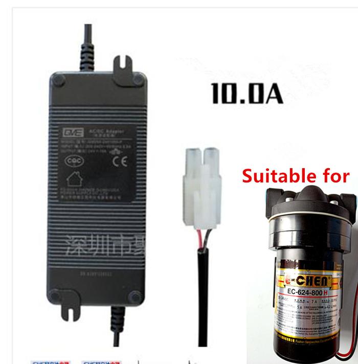 24V Adapter DC for Transformer RO Water Booster Pump Driver 10A 24V