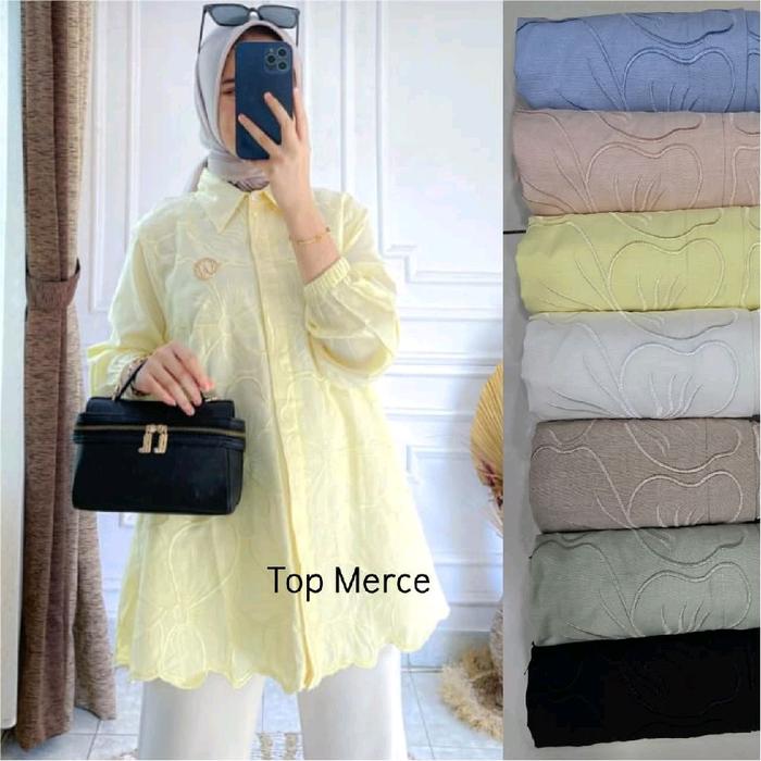 Atasan Katun Winody Top Merce - Baju Wanita