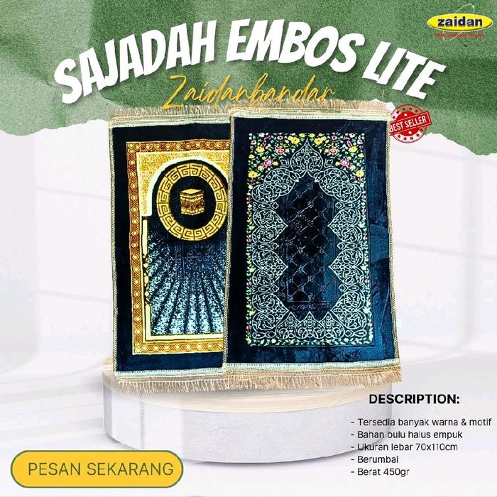 SAJADAH EMBOS LITE EMPUK. SAJADAH EMPUK. SAJADAH LEBAR. SAJADAH EMBOS
