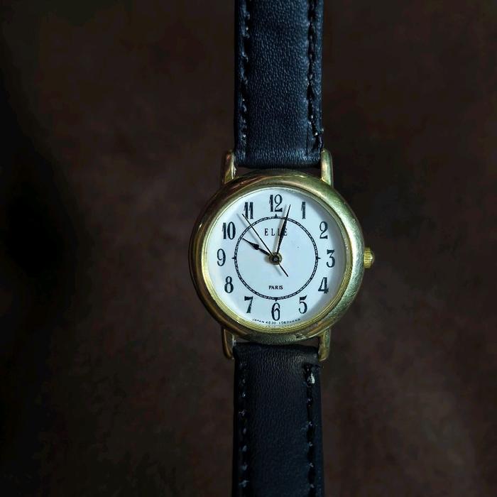 Jam Tangan Lady Elle Quartz || Jam Tangan Vintage Elle
