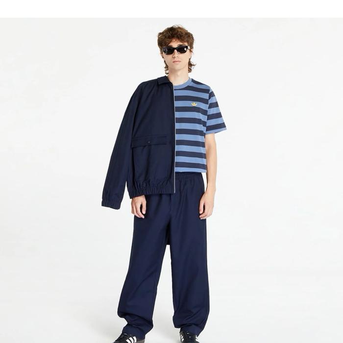 ADIDAS ORIGINALS Celana Chino Nice Pria Warna Navy dengan Desain Nyaman dan Stylish