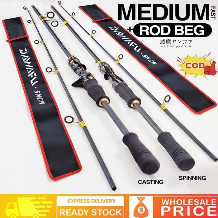 Ultral ht Baitcasting Rod Medium Joran Pancing Car n Lure M Power Fishing Rod Spinning Rod Shrimp Ro