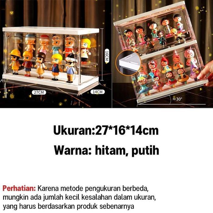Rak Parfum Acrylic Storage Organizer Rak Kosmetik Kotak Parfum Skincare Make Up