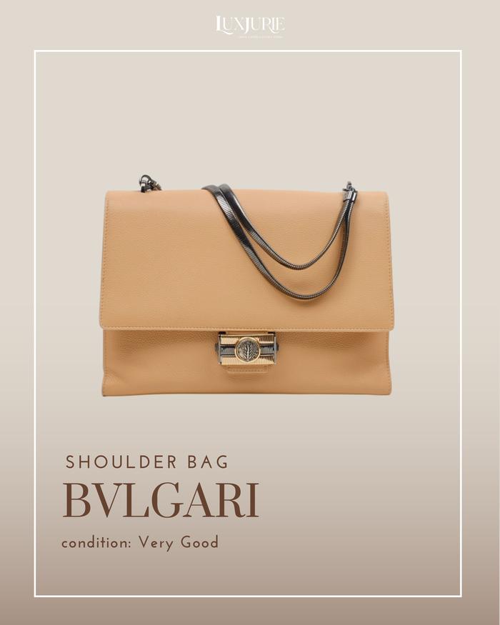 Tas Wanita Bulgari , Shoulder Bag Bulgari warna Coklat
