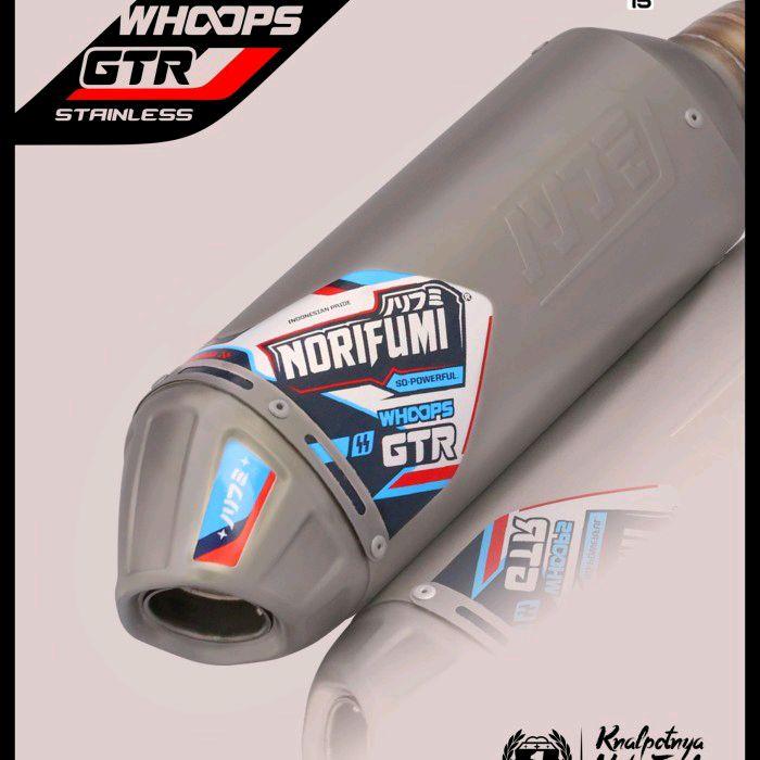 KNALPOT NORIFUMI WHOPS GTR KLX150 CRF150L D-TRACKER WR155