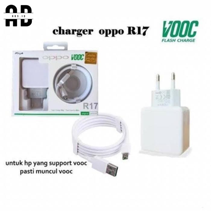 ABS - Charger Oppo Vooc R15 R17 USB Micro & Type c Oppo F9 F11 F11pro Casan Oppo For Android Vooc CH
