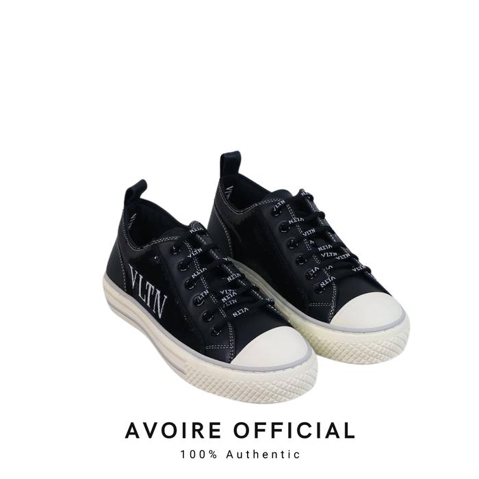VLTN Low Top Sneakers Black