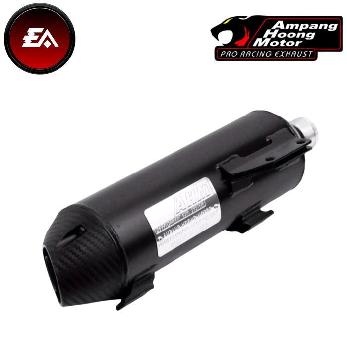 Ampang Hoong Motor Muffler Knalpot Racing Tsukigi Racing Ahm Yamaha Mio J Soul Gt 115 Fino 115 Xride