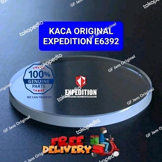 (LIMITED EDITION) KACA JAM TANGAN EXPEDITION E6392 E 6392 ORIGINAL SPARE PART 100%