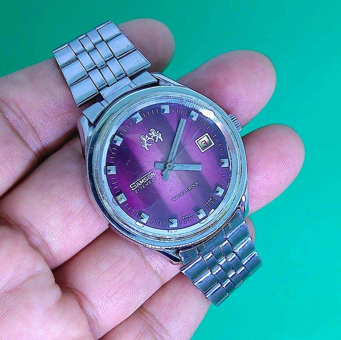 Jam tangan kuno Samson manual winding
