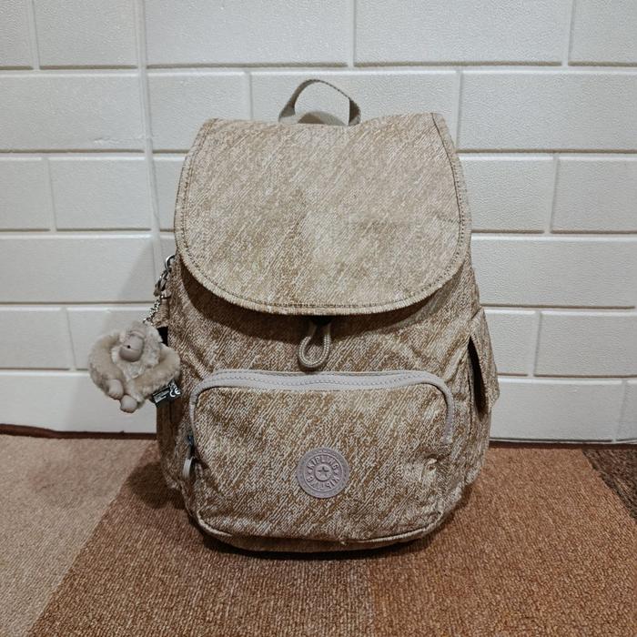 Tas Kipling City Pack S Backpack Small Womens Original Brush Of Gold Ransel Kecil Wanita