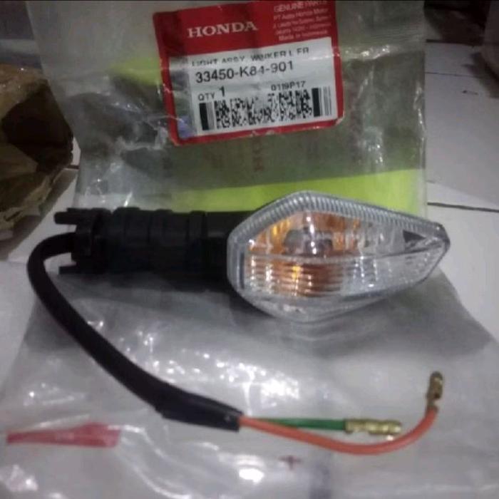 sen sein riting reting winker depan kiri crf 150 L crf150 ori ahm honda