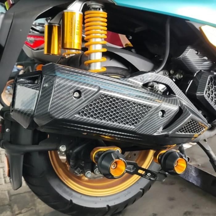 Tutup Knalpot Honda Pcx 160 Mhr Cover Samping Knalpot Carbon Pcx160