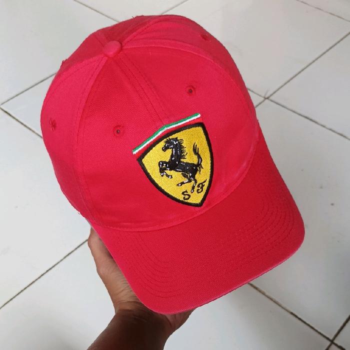 topi ferrari second,topi ferrari