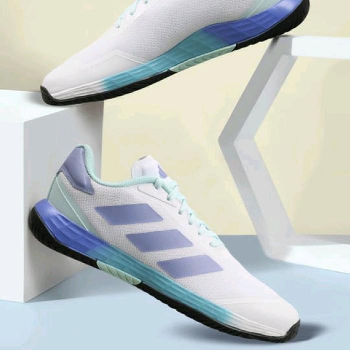 100% ORIGINAL made in India sEPaTu tenis VELOCITY white violet Lite sky Blue adidas TeNnis Shoes