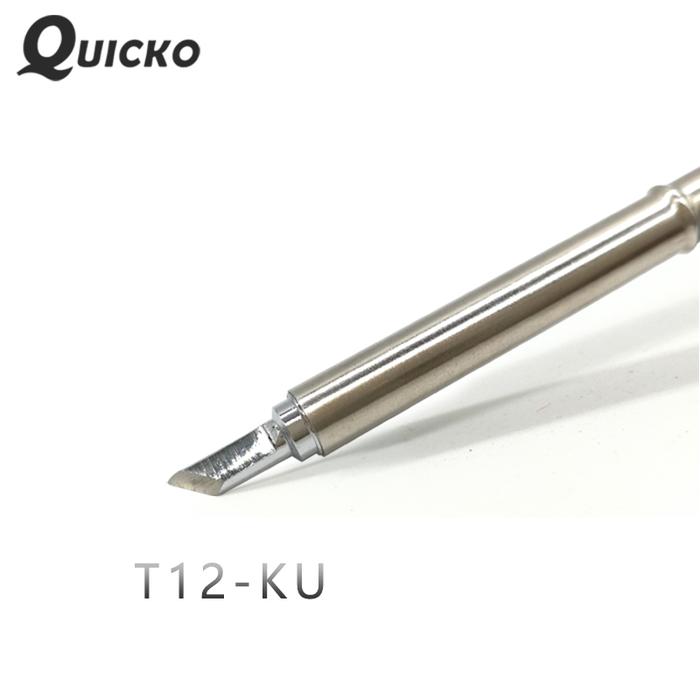 QUICK T12 Electronic Soldering Tips T12-KU Series Iron Solder Tip