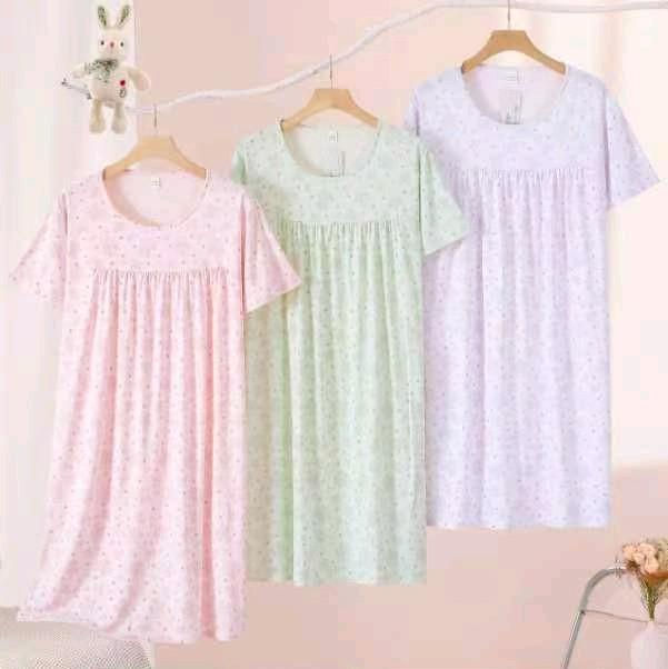 [PAKET USAHA] Daster Import Bahan Kaos Sutra Susu Real Picture - Isi Sesuai Gambar - Baju Tidur Wani