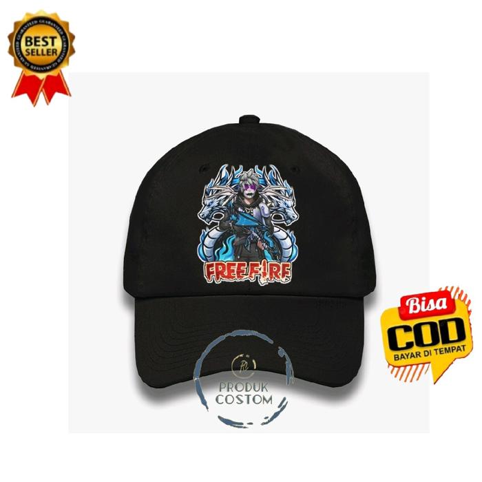 TOPI BASEBALL ANAK FREE FIRE BUNDLE OLD AK GRAGON Fashion