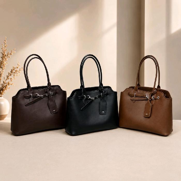 Tas Wanita Belted Aventure Miu – Tote Bag Besar HY318801
