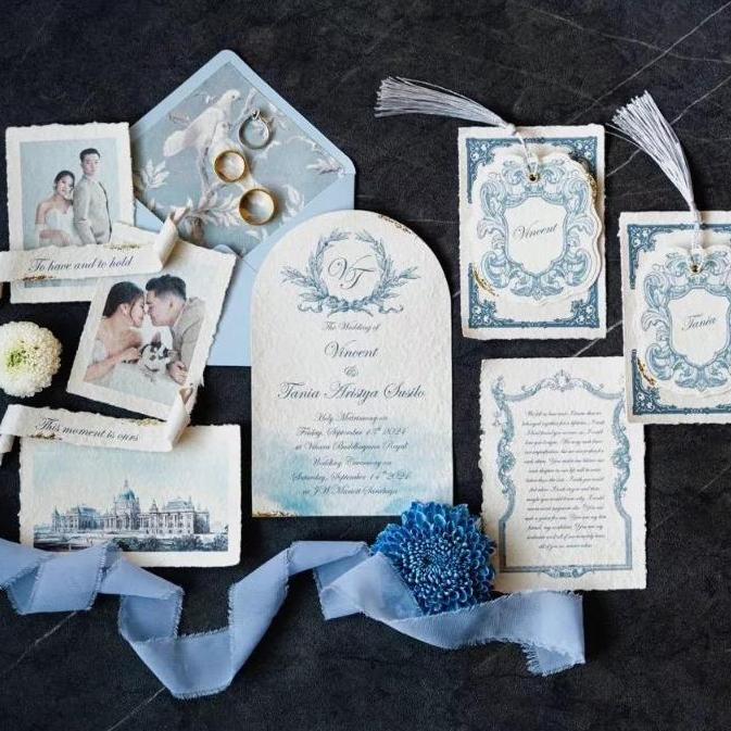 Safitiri Keepsake | Wedding Vows | Handmade Undangan Aesthetic | Undangan Satuan Custom Tema Dan War
