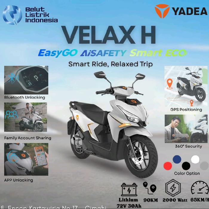 Motor Listrik Yadea Velax H