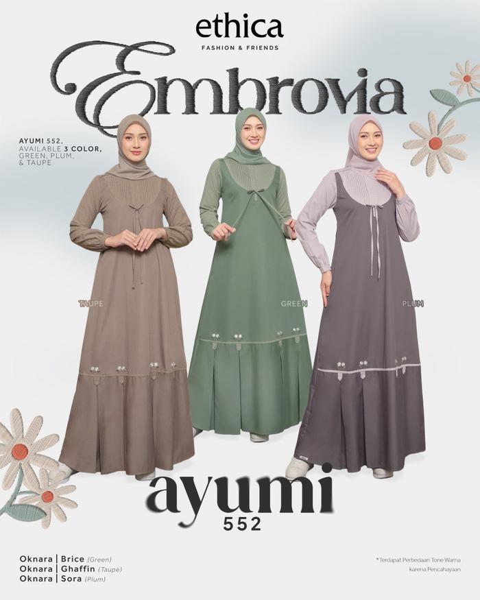 ETHICA AYUMI 552 / GAMIS ETHICA / ETHICA AYUMI / AYUMI 552 / GAMIS DEWASA / GAMIS REMAJA / GAMIS SIM