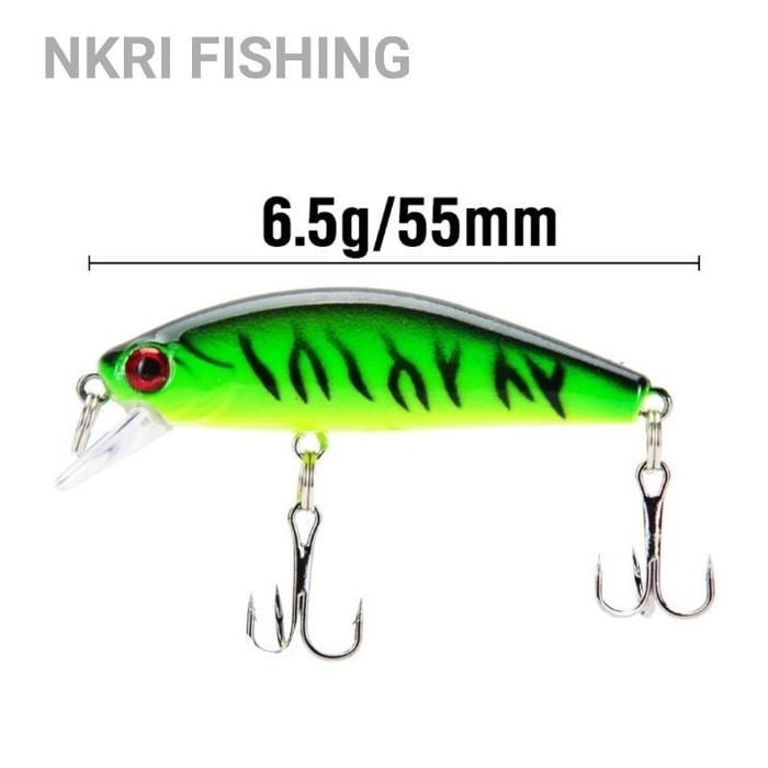Umpan Pancing Lure Minnow Slow Sinking Lure Minnow Ultralight 5.5cm/6.5g