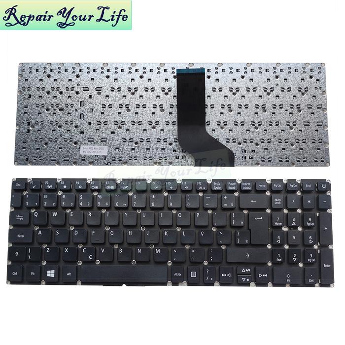 BR Brazil Notebook Keyboard Brazilian Keyboard For Acer Aspire 3 A315