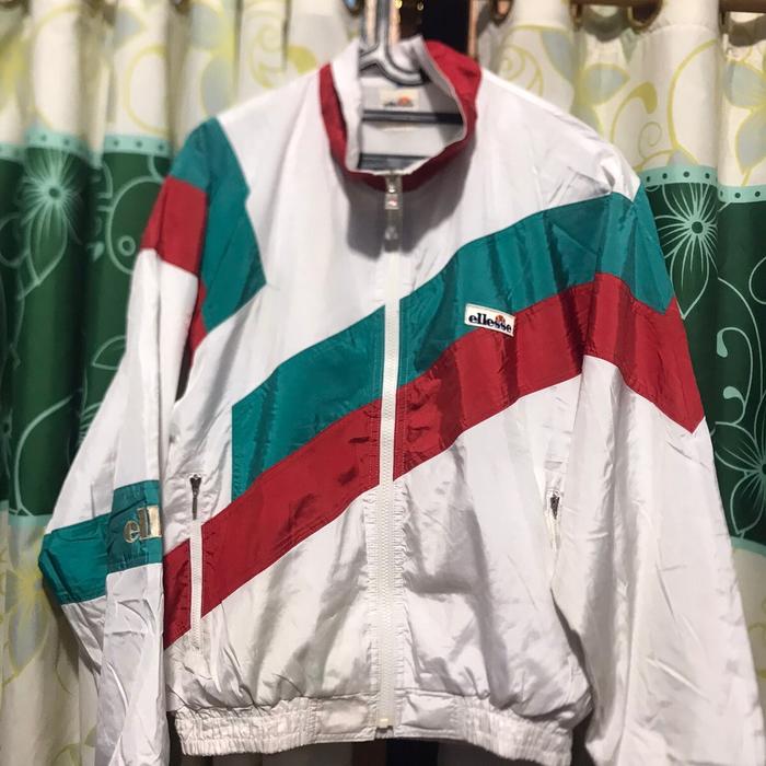 ellesse backprint windbreaker
