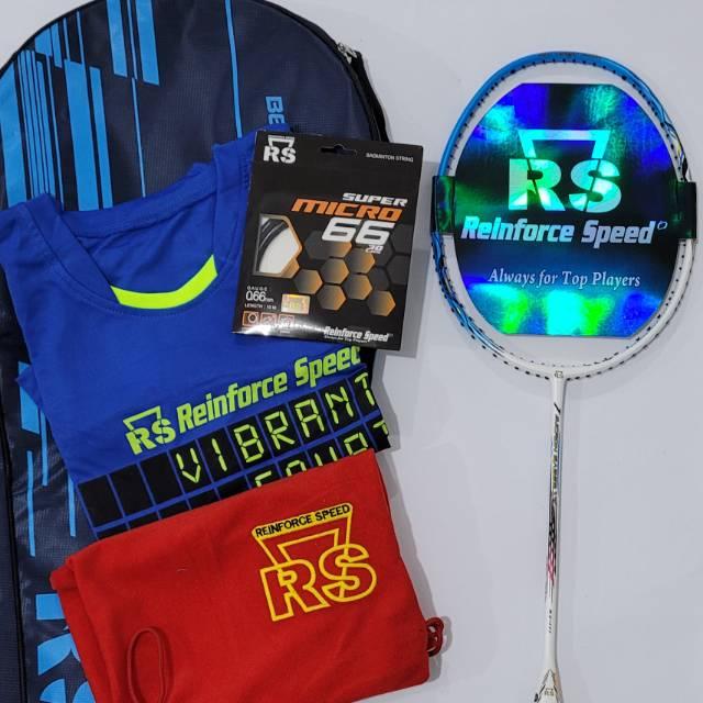 [Free Pasang Senar] Raket Badminton RS Micron Saber 17 Force NG-III Original