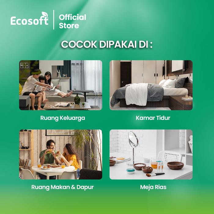 [Pilihan Mami Louisse 12 P ] Ecosoft Royale Ultra Soft Facial Tissue 4 Ply / Tisu jah Ultra Lembut 4