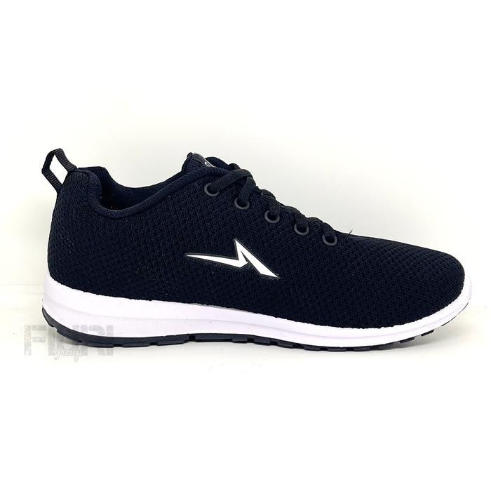 Terbaik FIURI - ANDO ORIGINAL - SIP 32 33-43 HITAM PUTIH - SEPATU SNEAKERS SPORT KANVAS SOL KARET WA