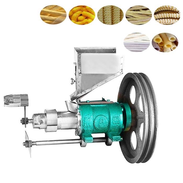 Puffed Food Extruder Pop Corn Machine 7 Use Rice Corn Grains Extruder Hollow Stick Solid Crispy Puff