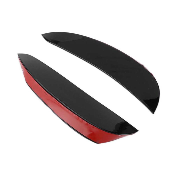 2 Buah Bemper Depan Canard Sayap Mobil Spoiler Mobil Aksesoris