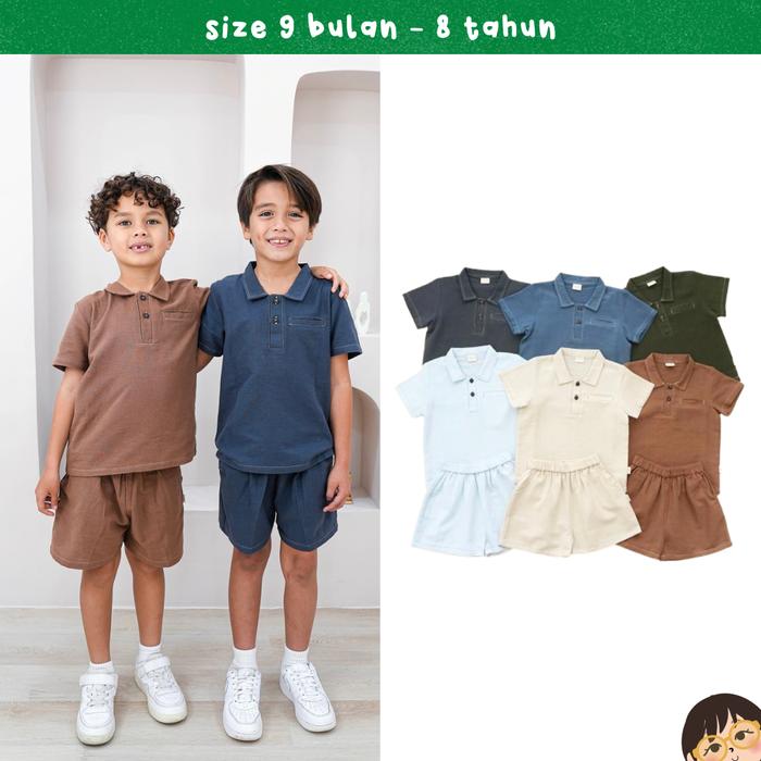 Bimbiekids Hugo Set - Setelan Anak Laki-laki