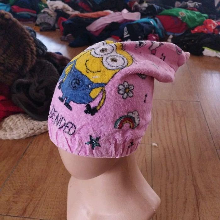 Topi Fashion Beanie Hat Kupluk Korea Anak Kids Toddler By Disney Cinamorol Minion Topi Handuk Tidur
