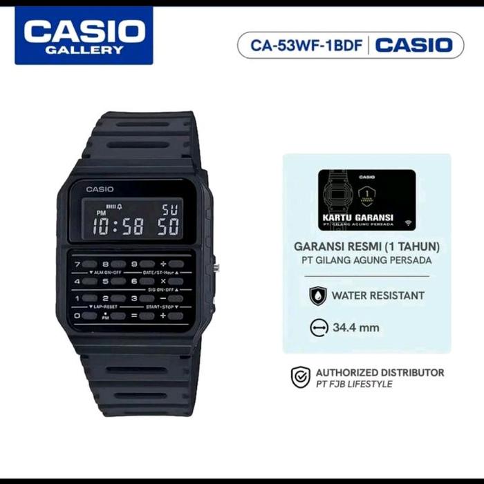jam tangan calculator casio