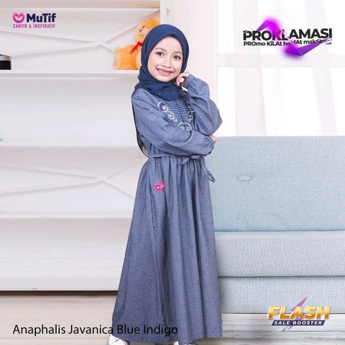 Gamis Anak Mutif Anaphalis Gamis Anak Simple Casual