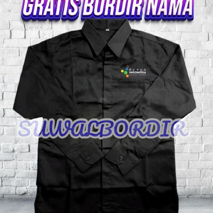 SERAGAM PUPUK INDONESIA KEMEJA PUPUK INONESIA KEMEJA KERJA PUPUK INDONESIA ATASAN BAJU PUPUK INDONES
