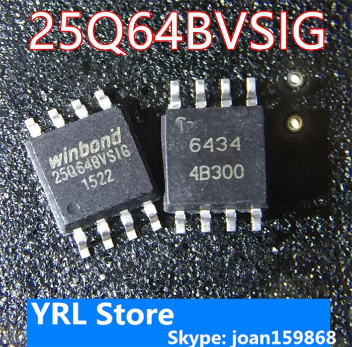 FOR W25Q64 W25Q64BVSSIG W25Q64BVSIG W25Q64FVSSIG W25Q64FVSIG  100%NEW
