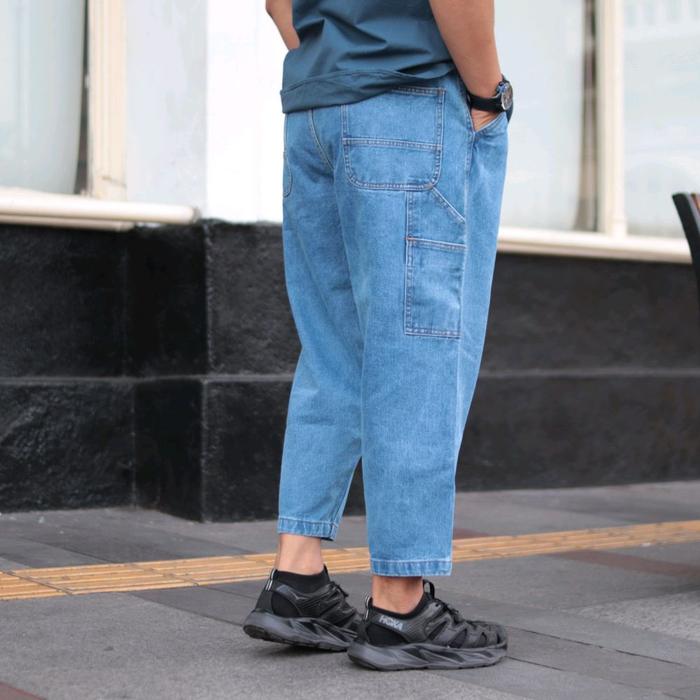 SIRWAL SARAWA JEANS / SIRWAL DENIM SARAWA CP Polos Pria Celana Panjang Hitam Cowok Dewasa Skinny Sli