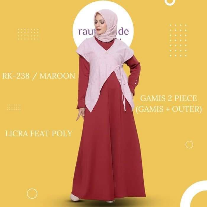 RAUNA KATUN DEWASA RK 238 MAROON